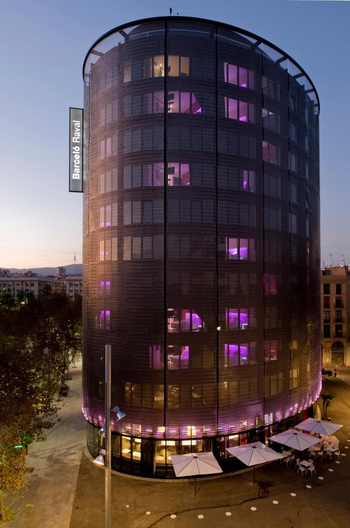 Hotel Barcelo Raval Barcellona Esterno foto